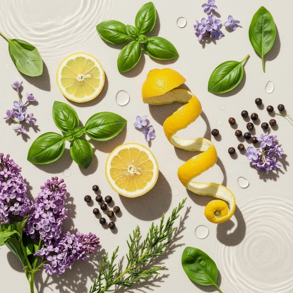 Solar Candle – Citron Lilac