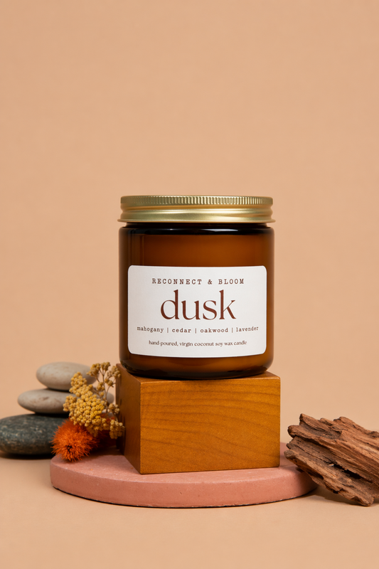 Dusk Candle - Mahogany Woods
