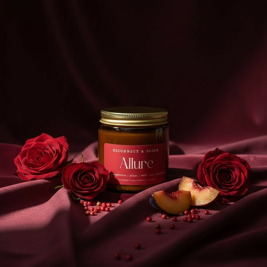 Allure Candle- Velvet Rose